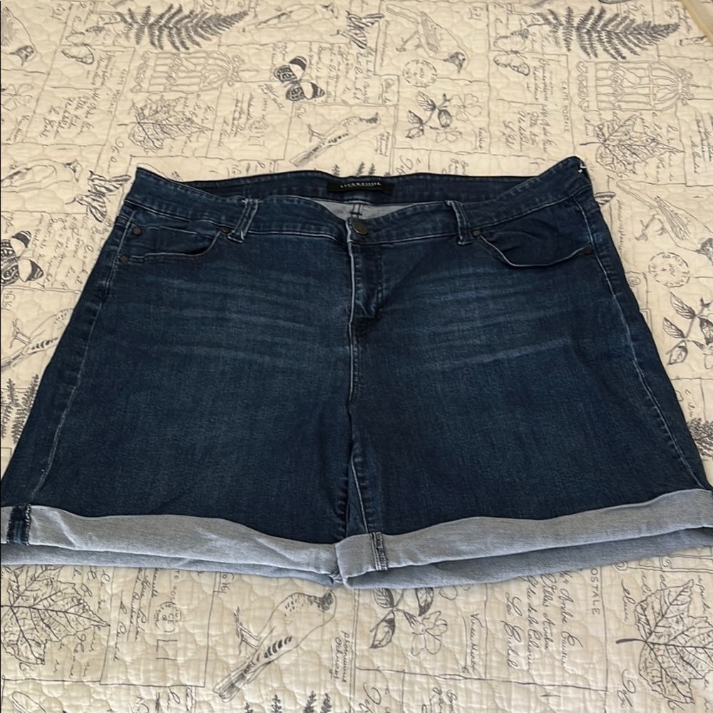 Liverpool Denim Shorts size 22W
